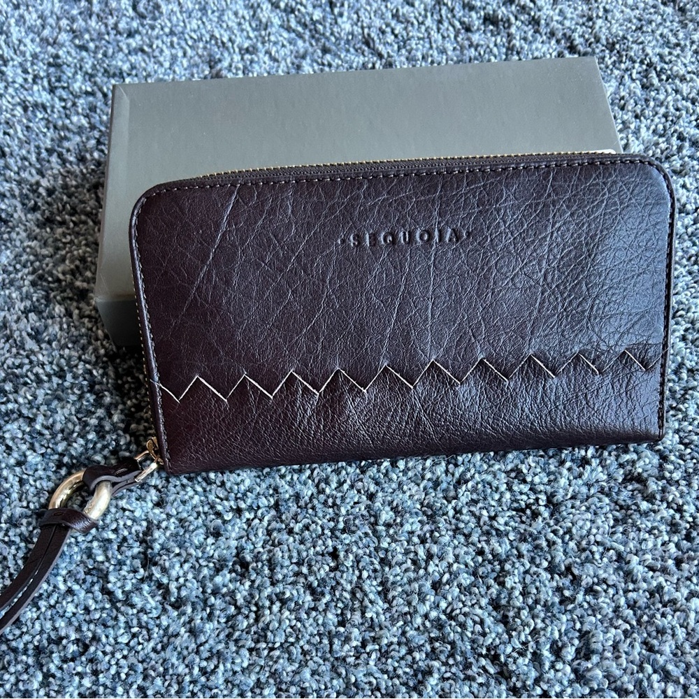 Sequoia Dark Brown Leather‎ Wallet